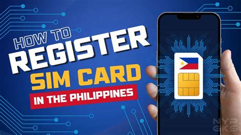 philippines sim card registration.